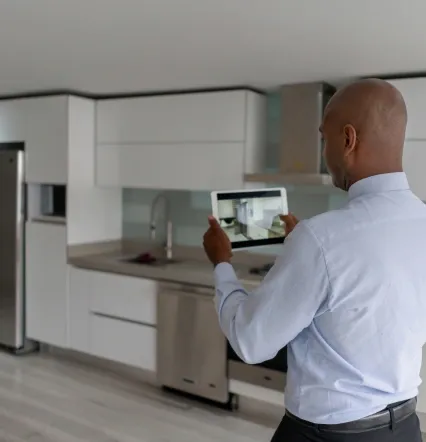 HUD consultant using the Makeover field workflow